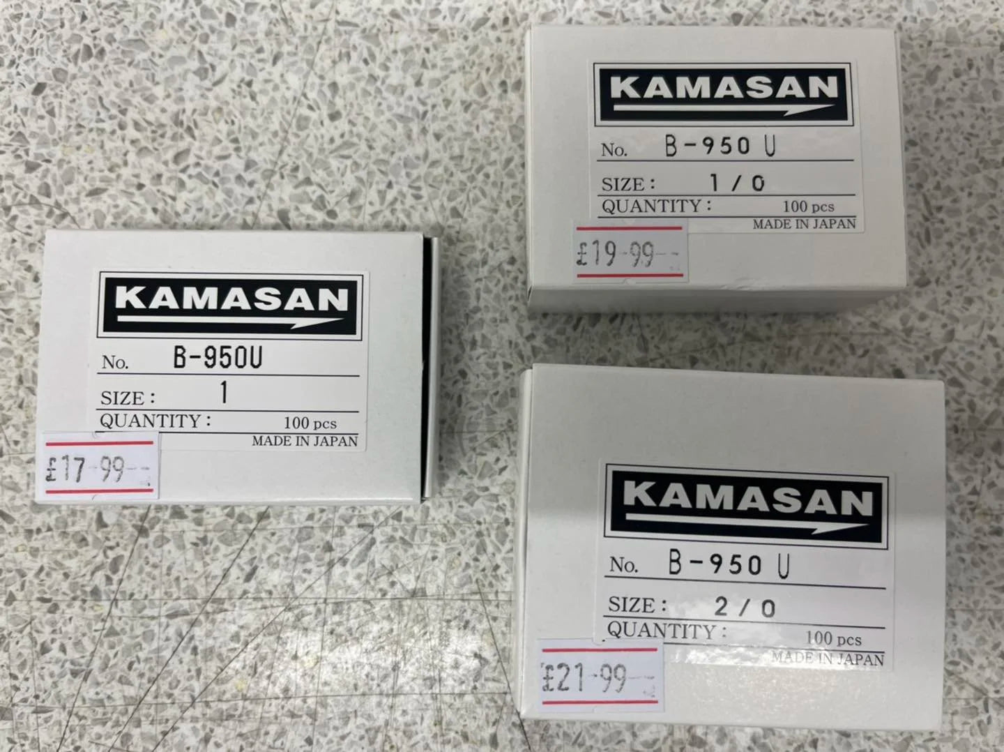 Kammasan B950-U Boxes of 100