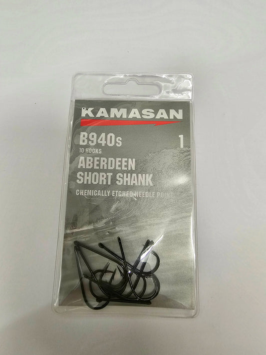 Kamasan B940 Aberdeen Short Shank Sea Fishing Hooks