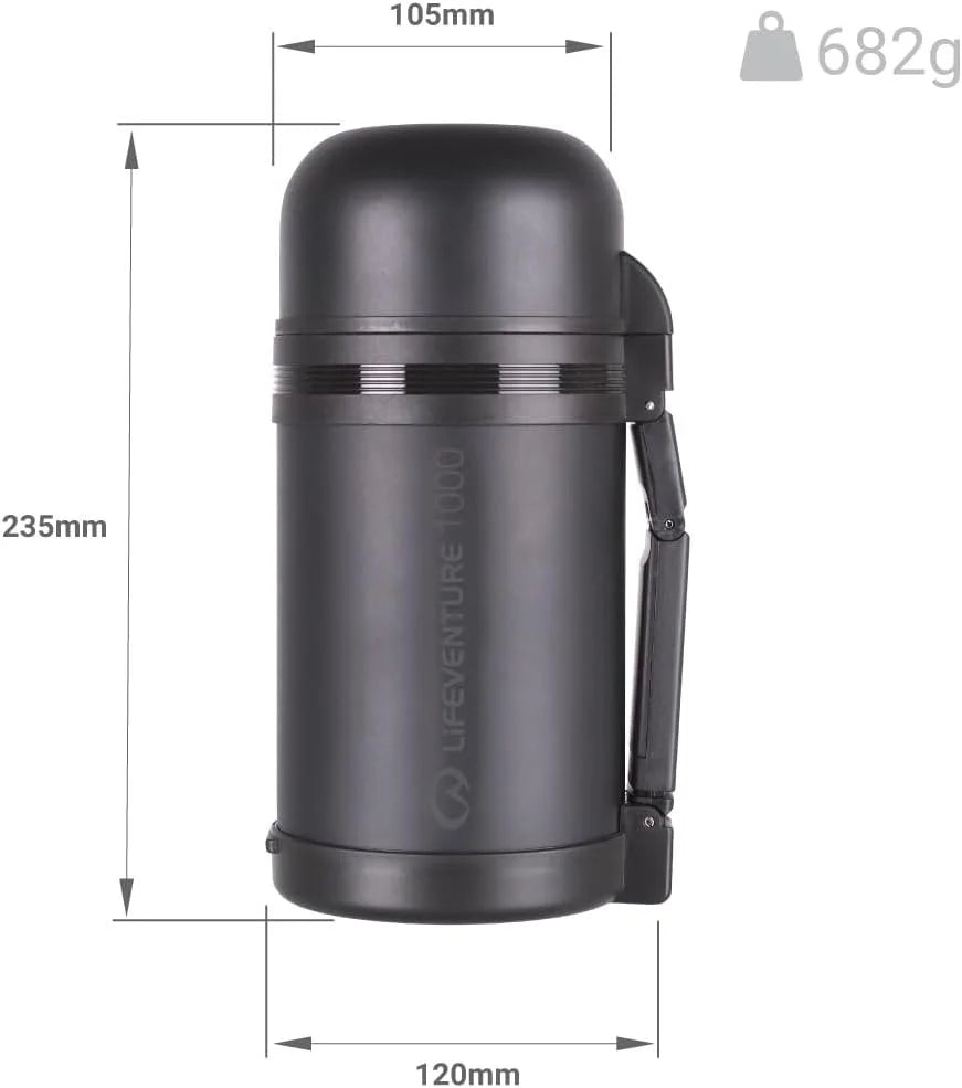 TiV Wide Mouth Vacuum Flasks
