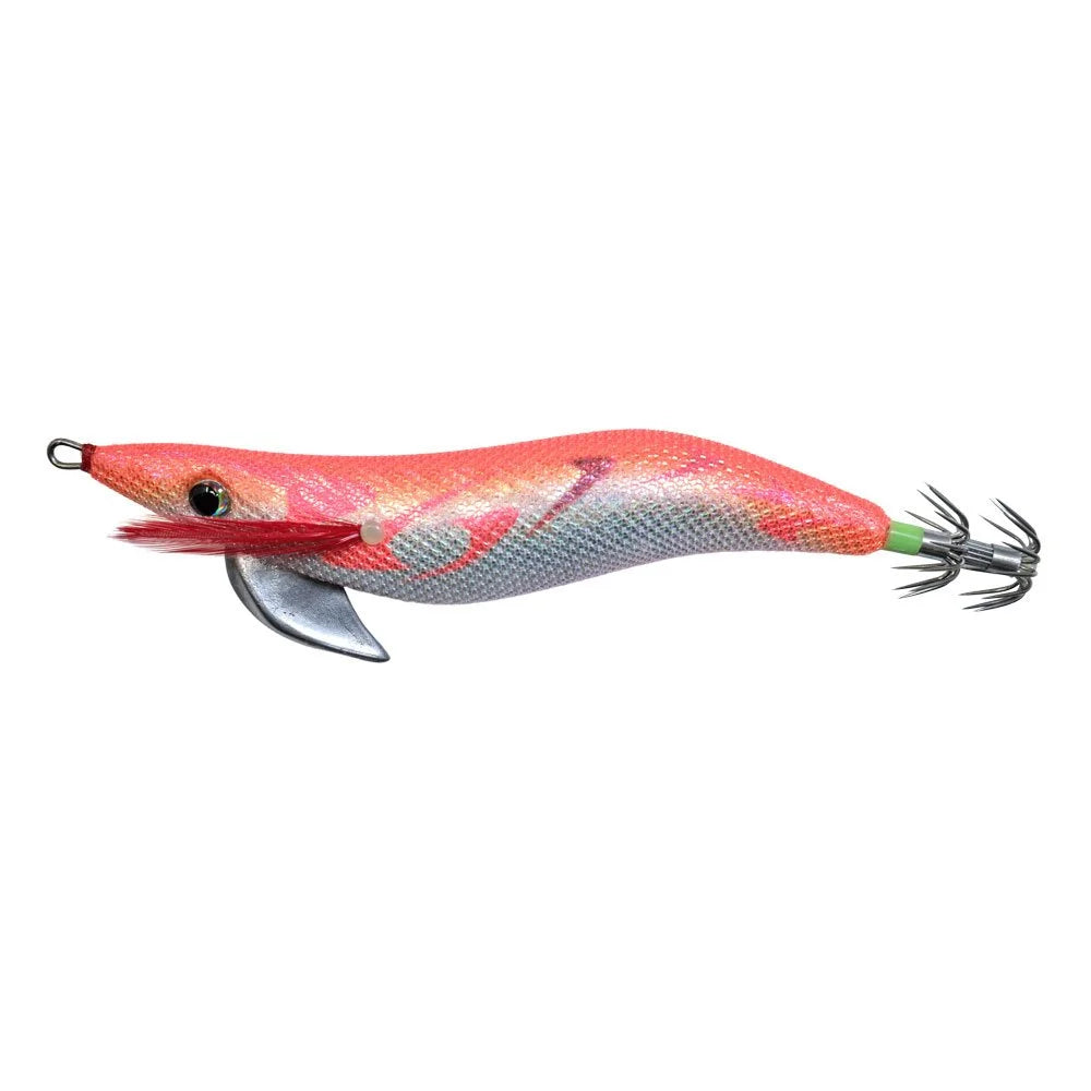 HTO Ika Prey Squid Jig Orange Flash 105mm 9.5g