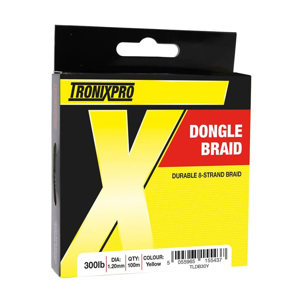 Dongle Braid | 1.2mm | 300lb | Yellow | 100m