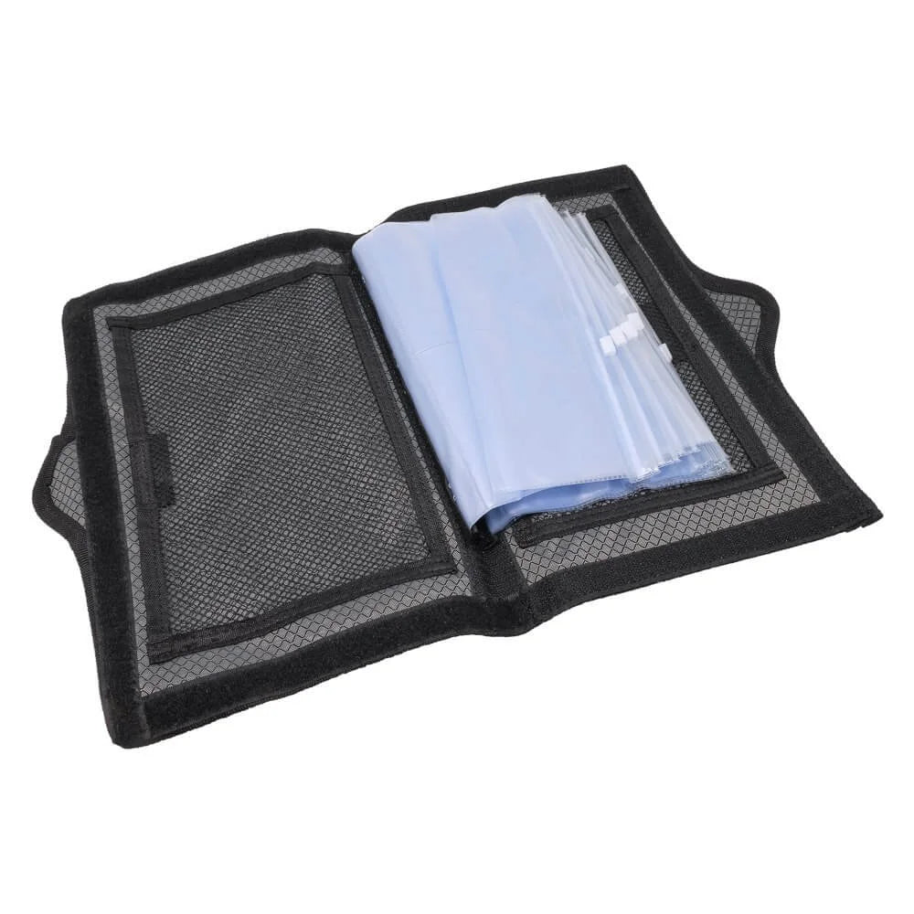 Tronixpro Double Rig Wallet In Grey/Black