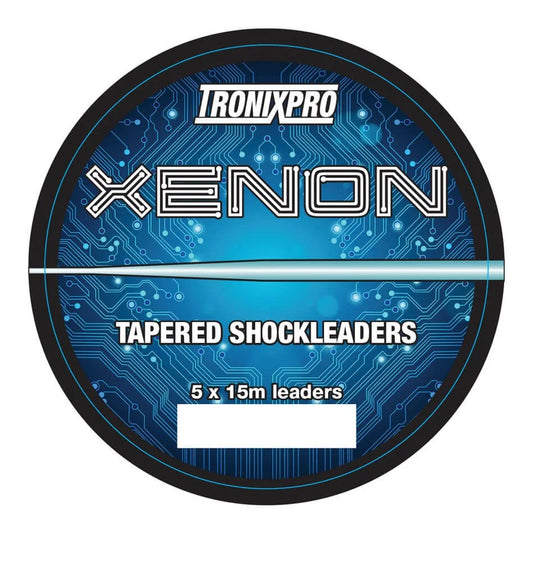 Xenon Tapered Leaders | Clear | 0.35-0.70mm | 15lb-60lb | 5x15m